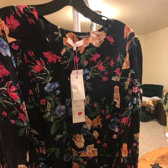 Parker women’s Lorelei long sleeve faux wrap - Picture 2 of 3